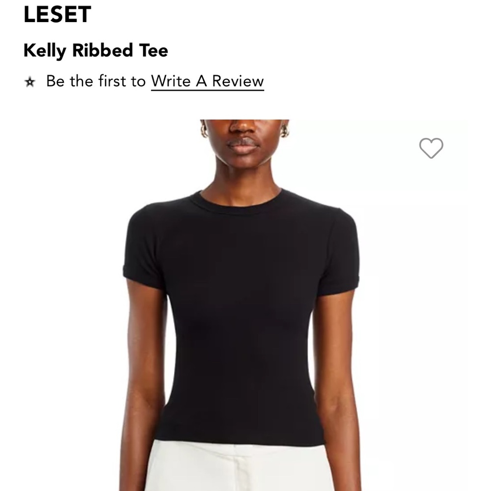 Leset Kelly Ribbed Tee